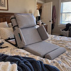 🛏️ Electric Adjustable Bed Backrest – Remote Controlled