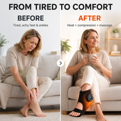 Heated Foot & Ankle Compression Massager™