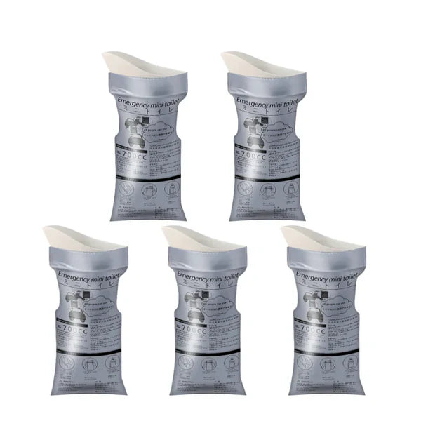 Emergency Mini Toilet 5pcs