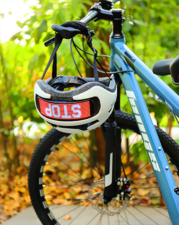 Smart Bike Helmet with Intelligent App Control & Built-In Safety System