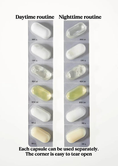 7 blister packs(one-box trail set)