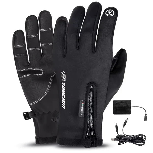 Waterproof Heated Winter Gloves