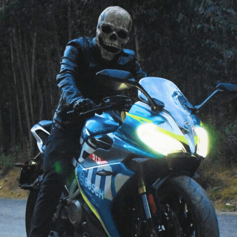 SkullMask™ Full Head Skull Mask with Movable Jaw