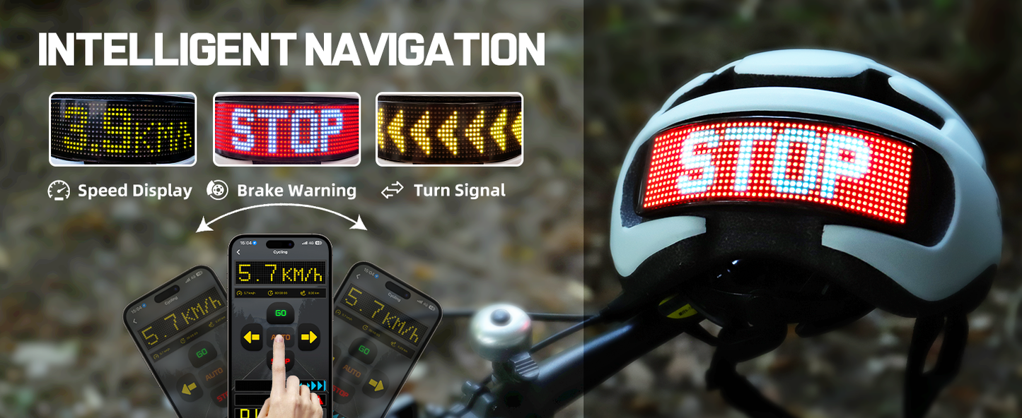 Smart Bike Helmet with Intelligent App Control & Built-In Safety System