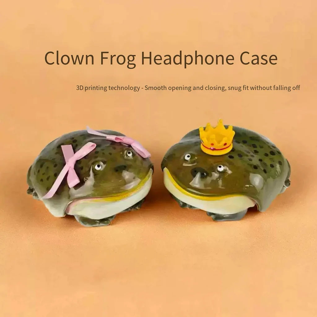 Clown Frog Headphone Case