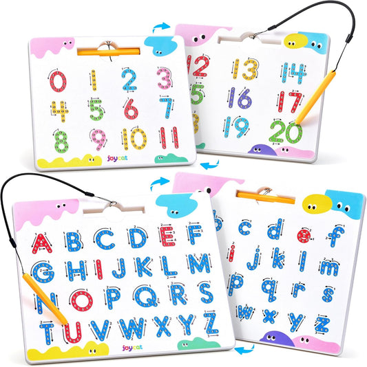 Magnetic Letter and Number Tracing Board Set