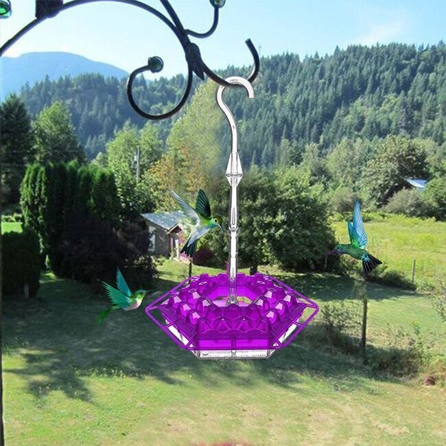 MARY'S HUMMINGBIRD FEEDER WITH PERCH