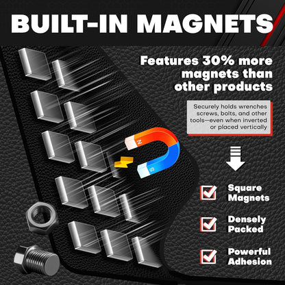 4-Piece Magnetic Tool Mat Set