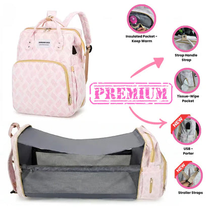 Luxe 3-in-1 Diaper Backpack