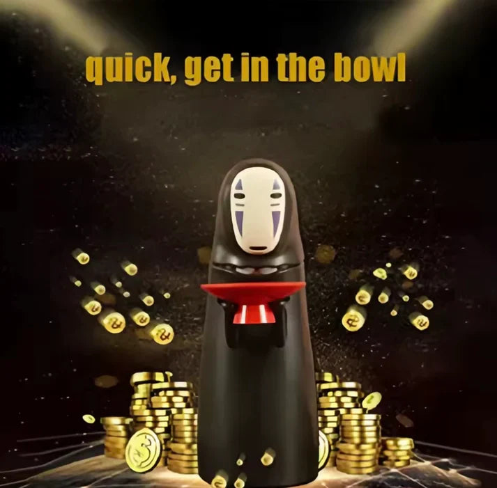 Kaonashi Coin-Eating Piggy Bank