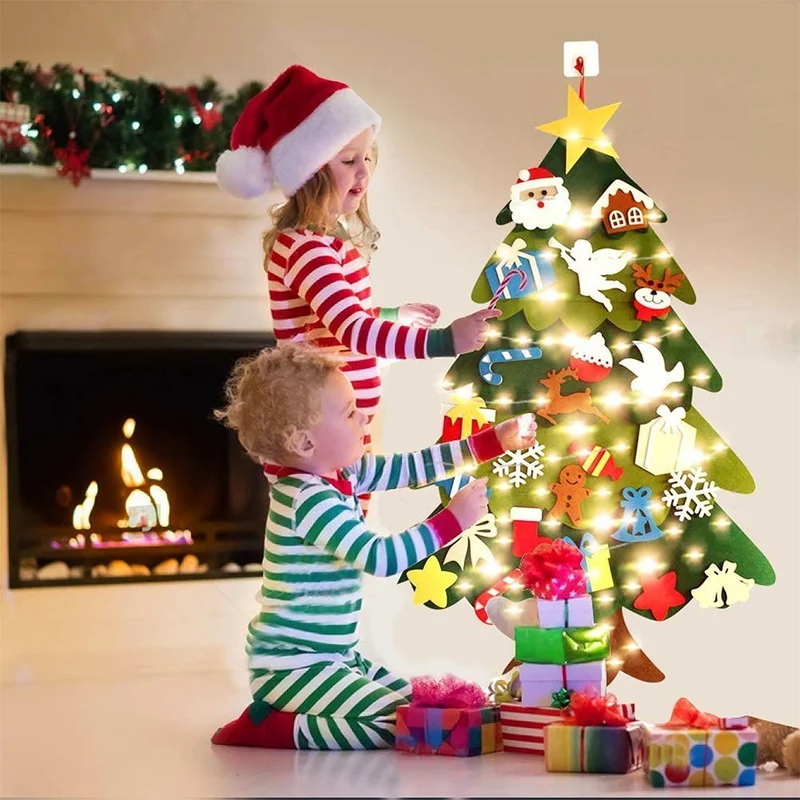 🎄Christmas Promotion 50% OFF🎁DIY Felt Christmas Tree Set