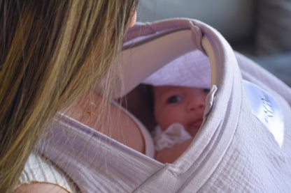 Nursing Cool Cover with Built-in Fan | LAVENDER BREEZE
