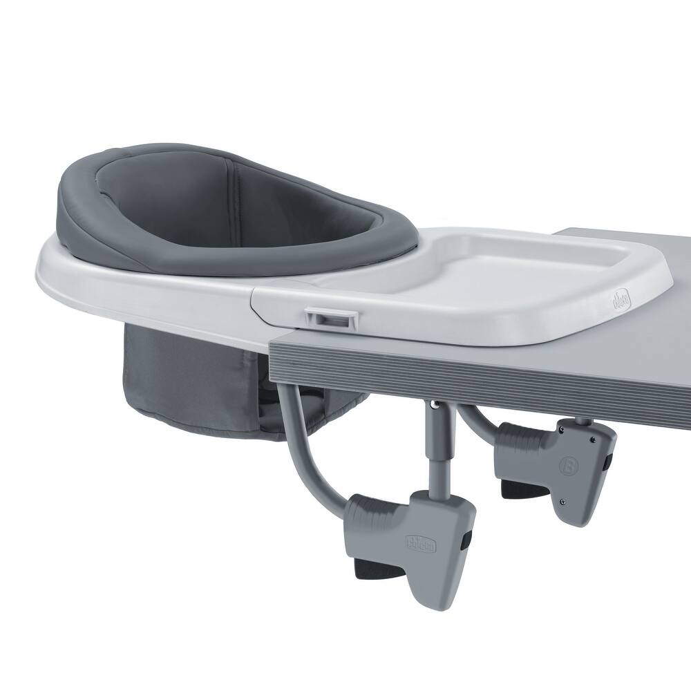 Chicco FastLock 360 Hook-On Chair, Charcoal
