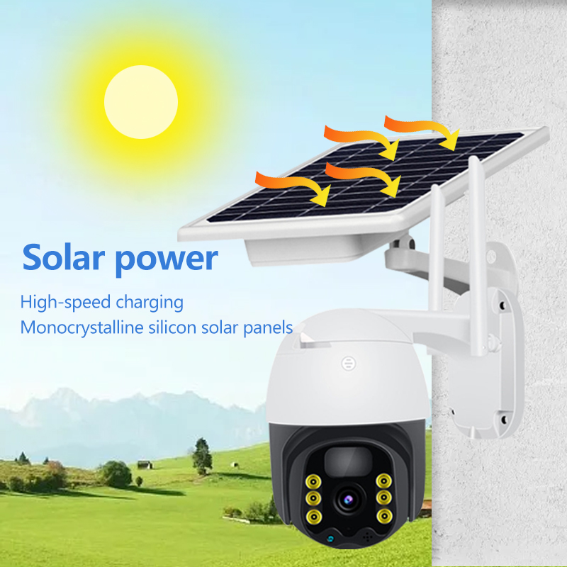Smart Wireless Solar  Surveillance Camera