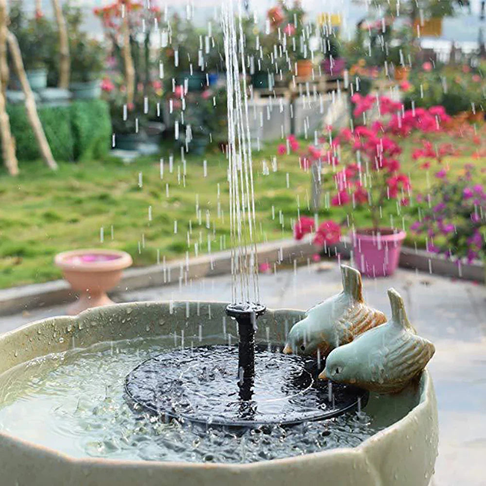Solar Water Fountain