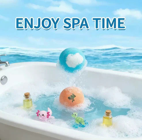 12-Piece Ocean Surprise Toy Bath Bomb Set