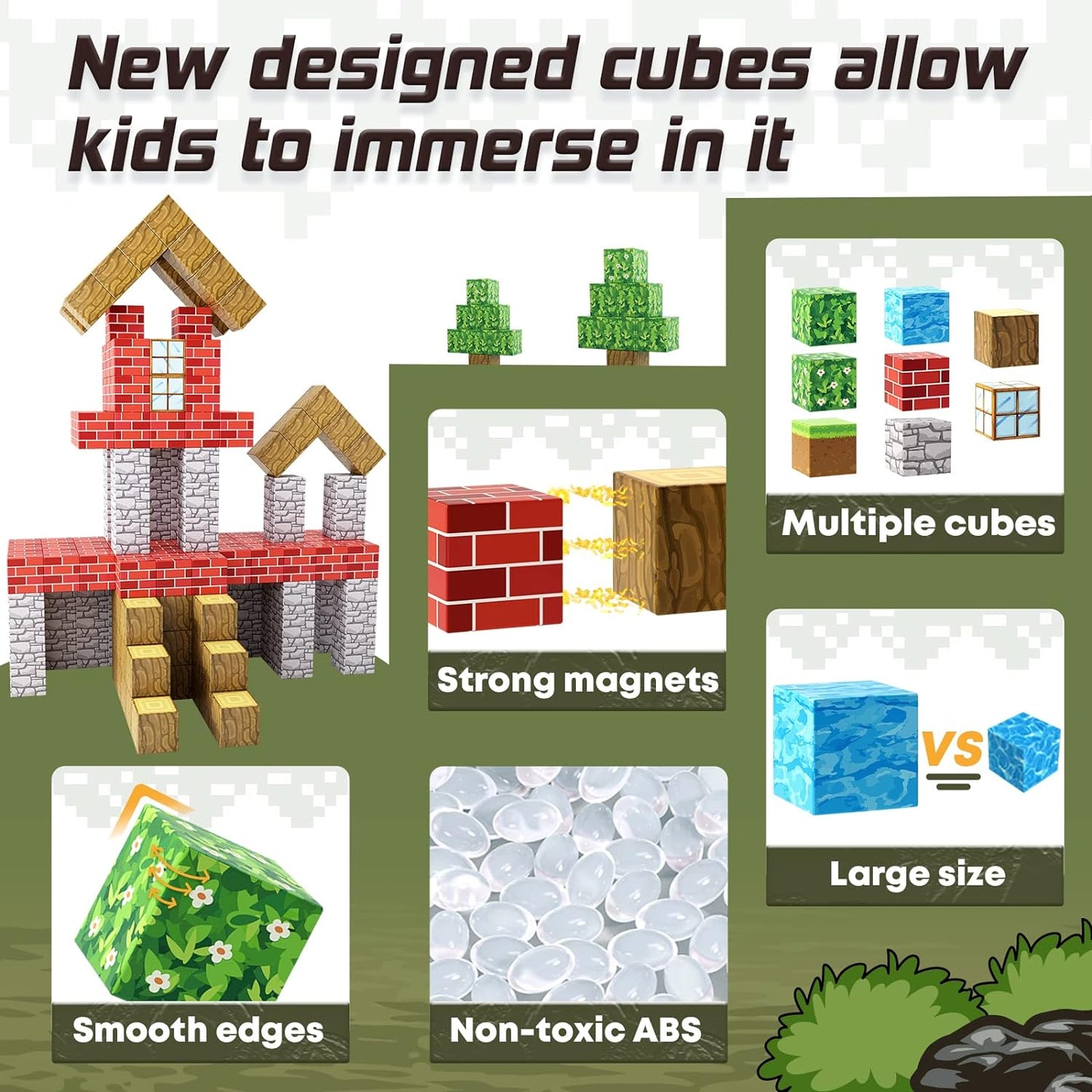 Magnetic Building Blocks