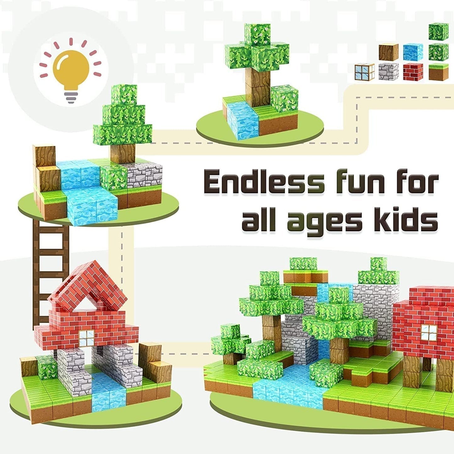Magnetic Building Blocks
