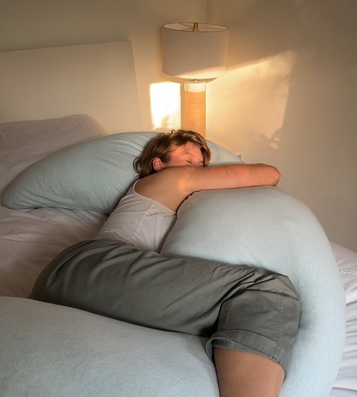 The MoonSpoon Original Cuddle Body Pillow