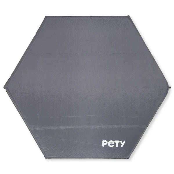 PETY large dog playpen set, with floor mat and roof