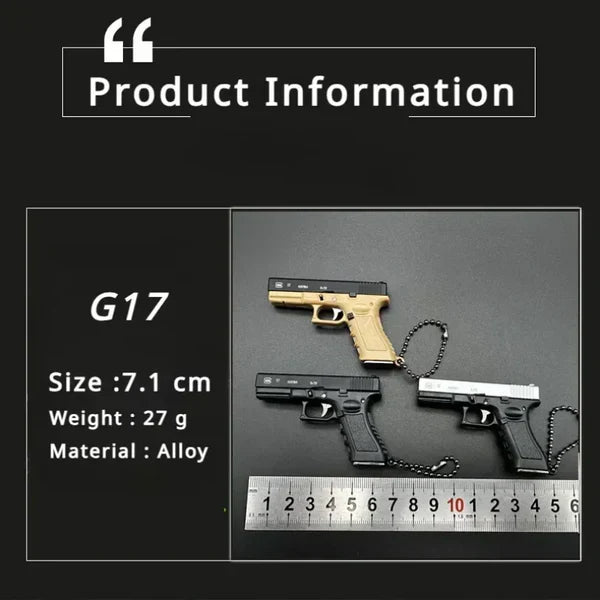 Gun Click Keychain