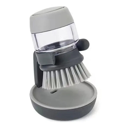 SOAP DISPENSING PALM BRUSH