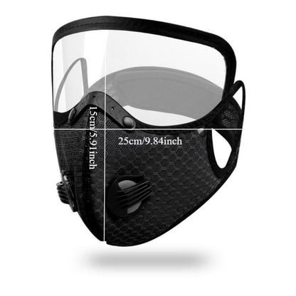 Cycling Face Mask with Goggles