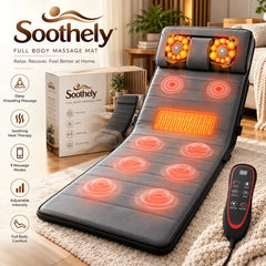 Heated Full Body Massage Mat – Electric Relaxation & Comfort