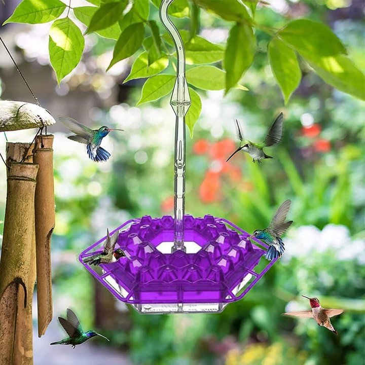 MARY'S HUMMINGBIRD FEEDER WITH PERCH