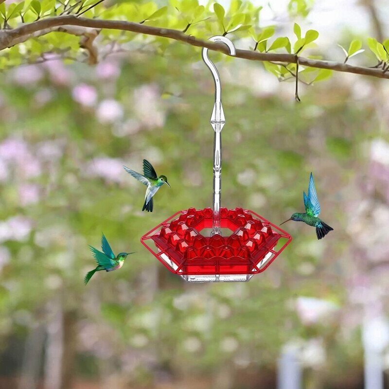 MARY'S HUMMINGBIRD FEEDER WITH PERCH