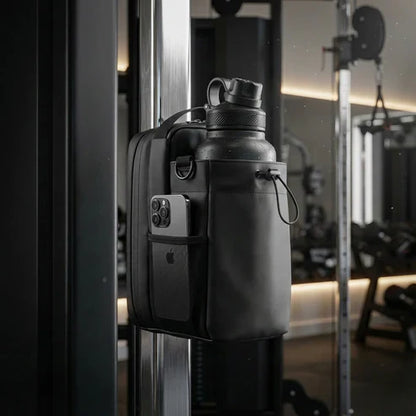 Magnetic Gym Bag for Men and Women - Sling Bottle With Magnetic Attachmment