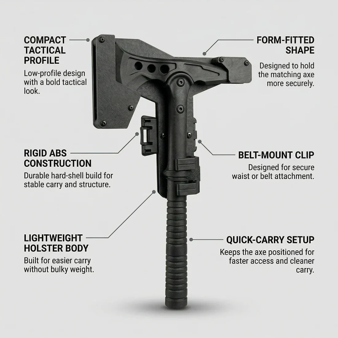 Quick-Release Tomahawk Holster V2