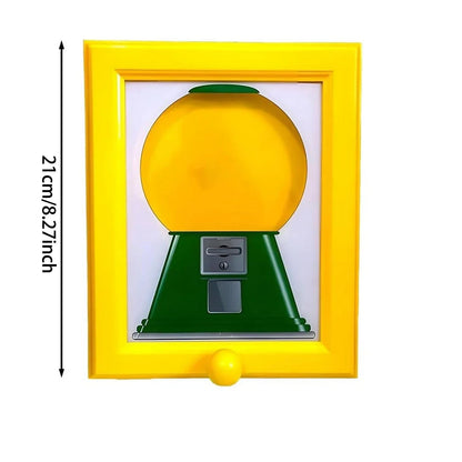Eye Candy Frame Candy Dispenser – Wall-Mounted Gumball Machine for Treats