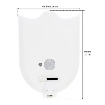 Toilet Night Light LED Motion Activated Sensor Bathroom Lamp Decor Four Pattern