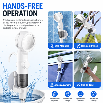 AquaJet Portable Shower