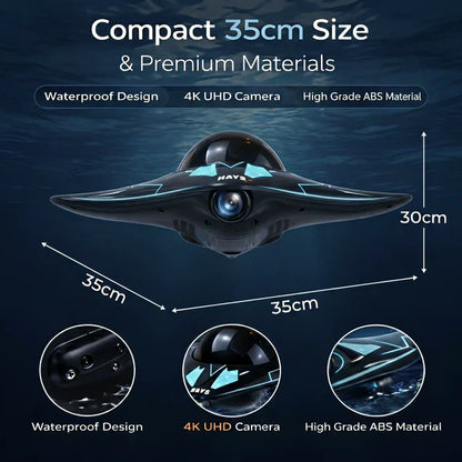 App Controlled RC Drone Submarine with Camera