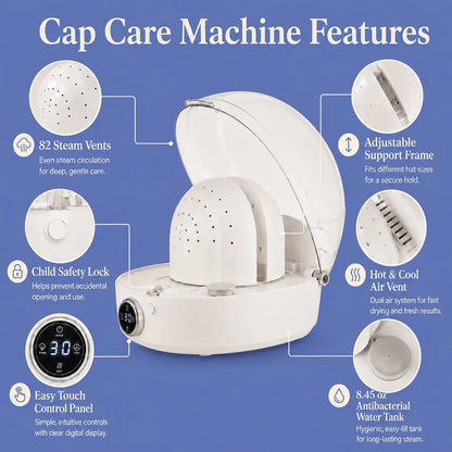 Steam Cap Hat Care Machine